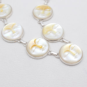 925 Sterling Silver Mother of Pearl Necklaces