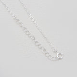 Amethyst Silver Minimalist Necklaces