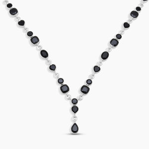 925 Sterling Silver Black Onyx Necklaces
