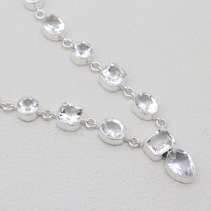 925 Sterling Silver Crystal Necklaces
