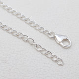 Green Amethyst Silver Necklaces