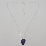 Tanzanite Silver Necklaces
