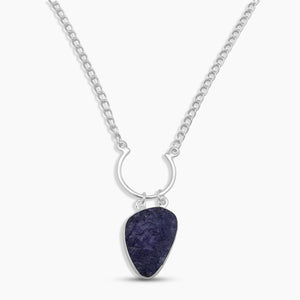 Tanzanite Silver Necklaces