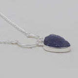 Tanzanite Silver Necklaces
