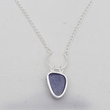 Tanzanite Silver Necklaces
