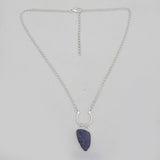 Tanzanite Silver Necklaces