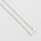 925 Sterling Silver Rough Multistone Necklaces