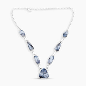 925 Silver Dendritic Opal Necklaces