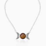 925 Sterling Silver Malachite Necklaces