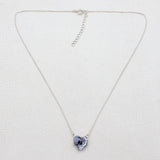 Dendritic Opal Silver Minimalist Necklaces