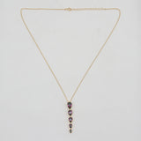 Gold Vermeil Mystic Quartz Minimalist Necklaces