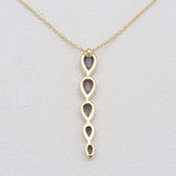 Gold Vermeil Mystic Quartz Minimalist Necklaces