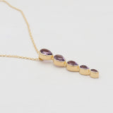 Gold Vermeil Mystic Quartz Minimalist Necklaces