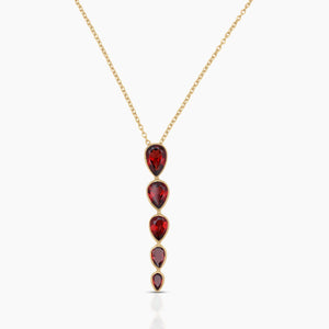 Gold Vermeil Mystic Quartz Minimalist Necklaces