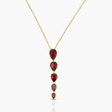 Gold Vermeil Mystic Quartz Minimalist Necklaces