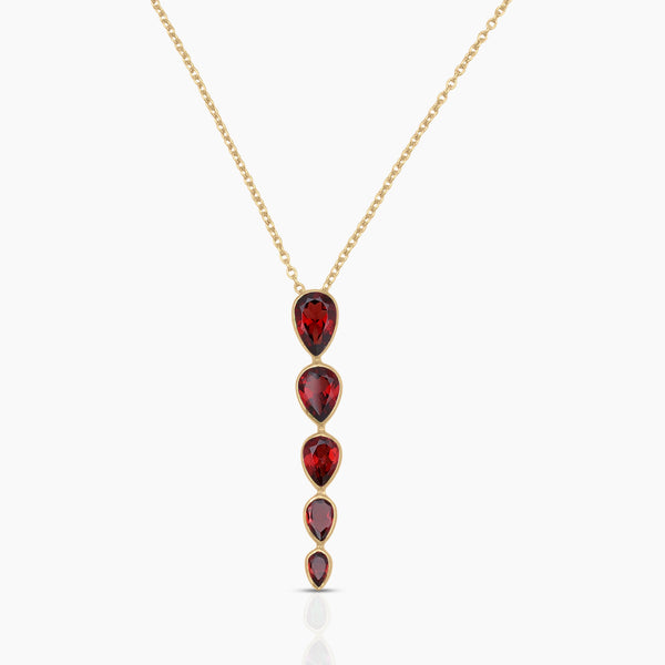 Gold Vermeil Mystic Quartz Minimalist Necklaces