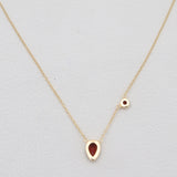 Mystic Quartz Gold Vermeil Minimalist Necklaces