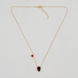 Mystic Quartz Gold Vermeil Minimalist Necklaces