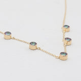 Amethyst Gold Vermeil Minimalist Necklaces