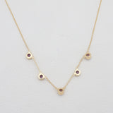 Amethyst Gold Vermeil Minimalist Necklaces