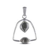 Herkimer Diamond 925 Sterling Silver Pendant