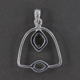 Herkimer Diamond 925 Sterling Silver Pendant