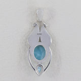 925 Silver Boulder Turquoise Pendant