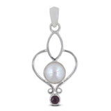 925 Starling Silver Pearl Pendant