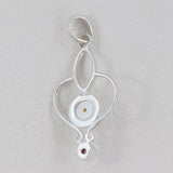 925 Starling Silver Pearl Pendant