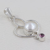 925 Starling Silver Pearl Pendant