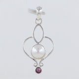 925 Starling Silver Pearl Pendant