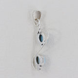 925 Sterling Silver Larimar Pendants