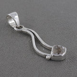 Herkimer Diamond 925 Sterling Silver Pendant