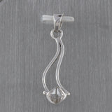 925 Sterling Silver Herkimer Diamond Pendant