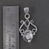 925 Sterling Silver Herkimer Diamond Pendant