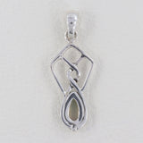 Ethiopian Opal Gemstone 925 Sterling Silver Pendant