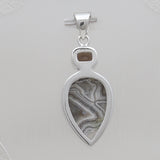 925 Silver Crazy Lace Agate Pendants