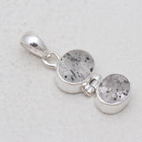 Singing Quartz Silver Pendants