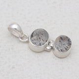 Singing Quartz Silver Pendants