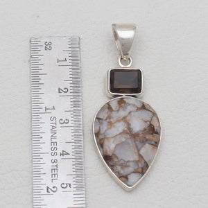 Rainbow Copper Silver Pendants