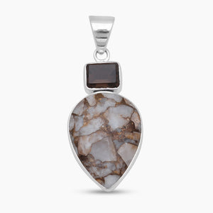 Rainbow Copper Silver Pendants