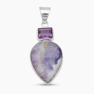 Morado Opal Silver Pendants