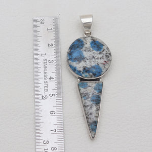 925 Silver K2 Jasper Pendants