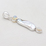 Fresh Water Pearl Silver Pendants