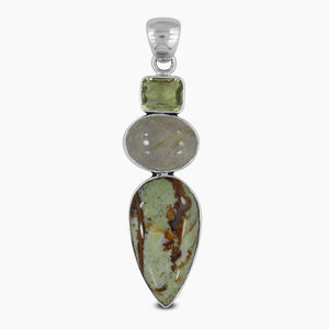 Madagascar Opal Silver Pendants