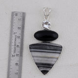 Susorite Quartz 925 Silver Pendant