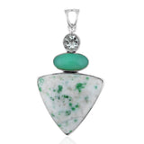 Susorite Quartz 925 Silver Pendant