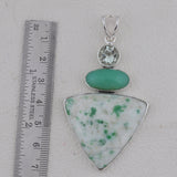 Susorite Quartz 925 Silver Pendant