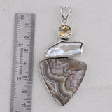 Susorite Quartz 925 Silver Pendant