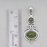 925 Sterling Silver Tourmaline Pendants
